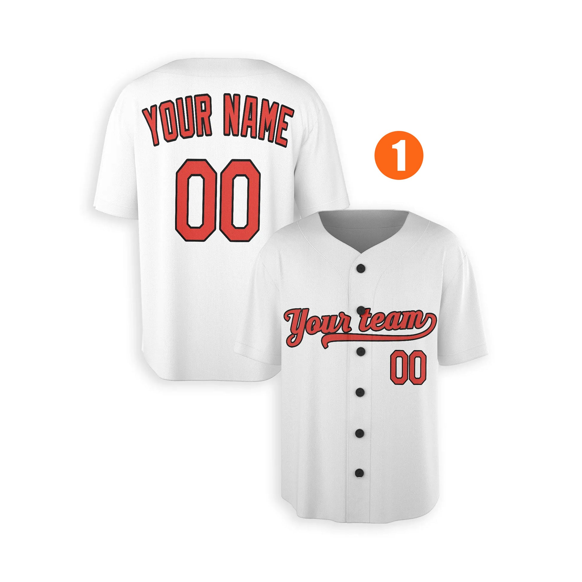 Custom Baltimore Orioles Jersey Fan Made, Infant, Toddler, Youth & Adult No Piping 1