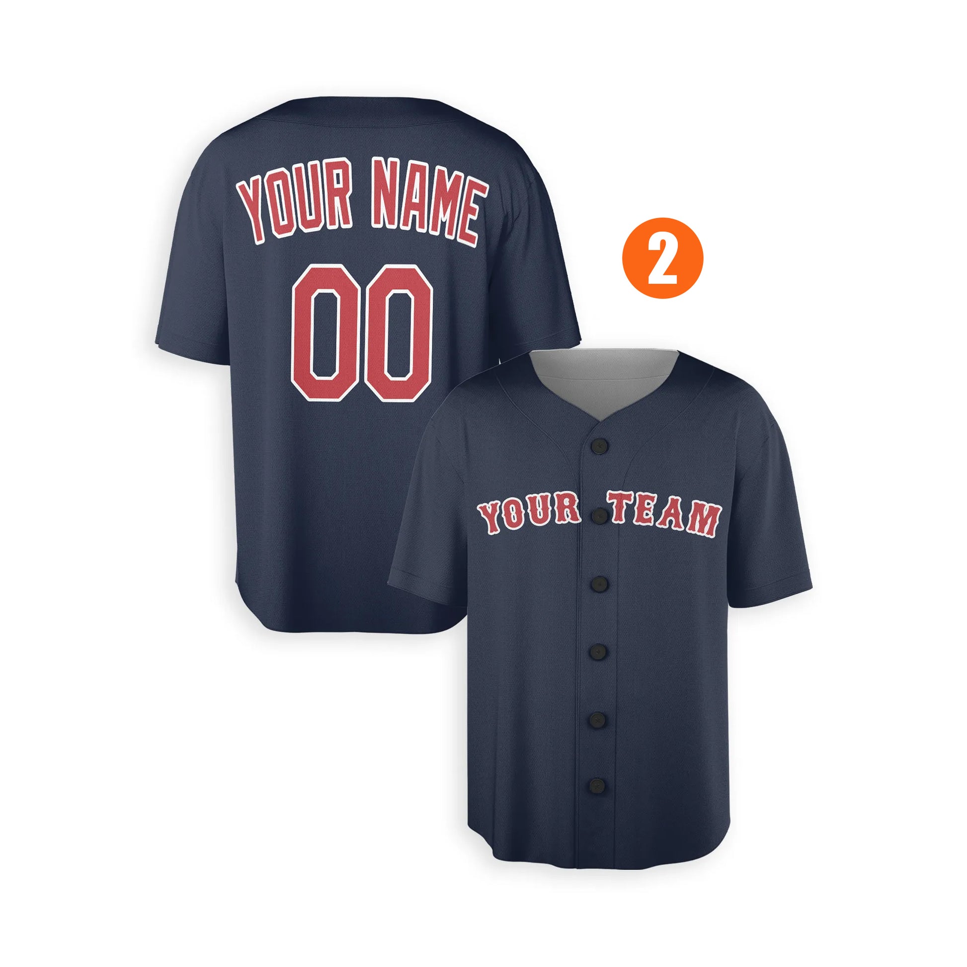 Custom Boston Red Sox Jersey Fan Made, Infant, Toddler, Youth & Adult No Piping 2