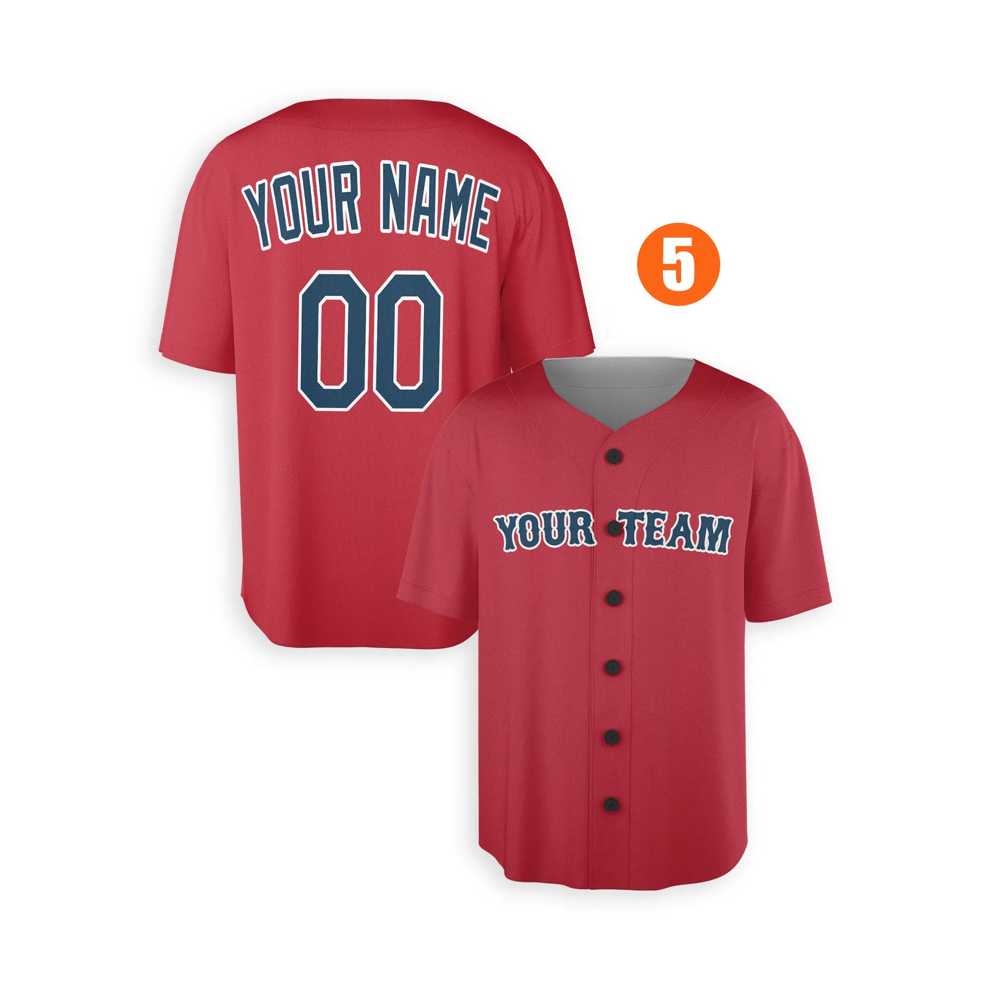 Custom Boston Red Sox Jersey Fan Made, Infant, Toddler, Youth & Adult No Piping 5