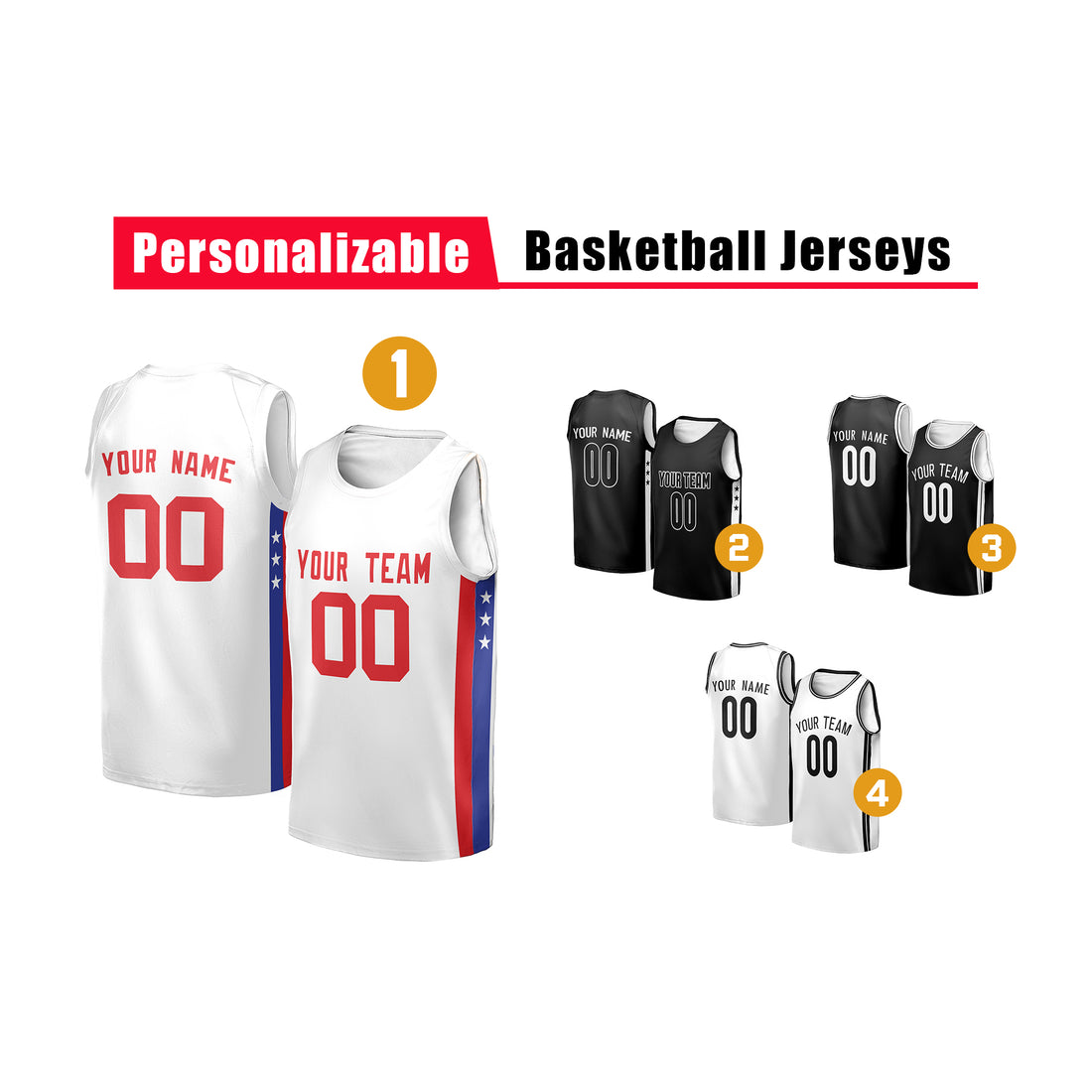 Custom Brooklyn Nets Jersey Fan Made, Toddler, Youth & Adult