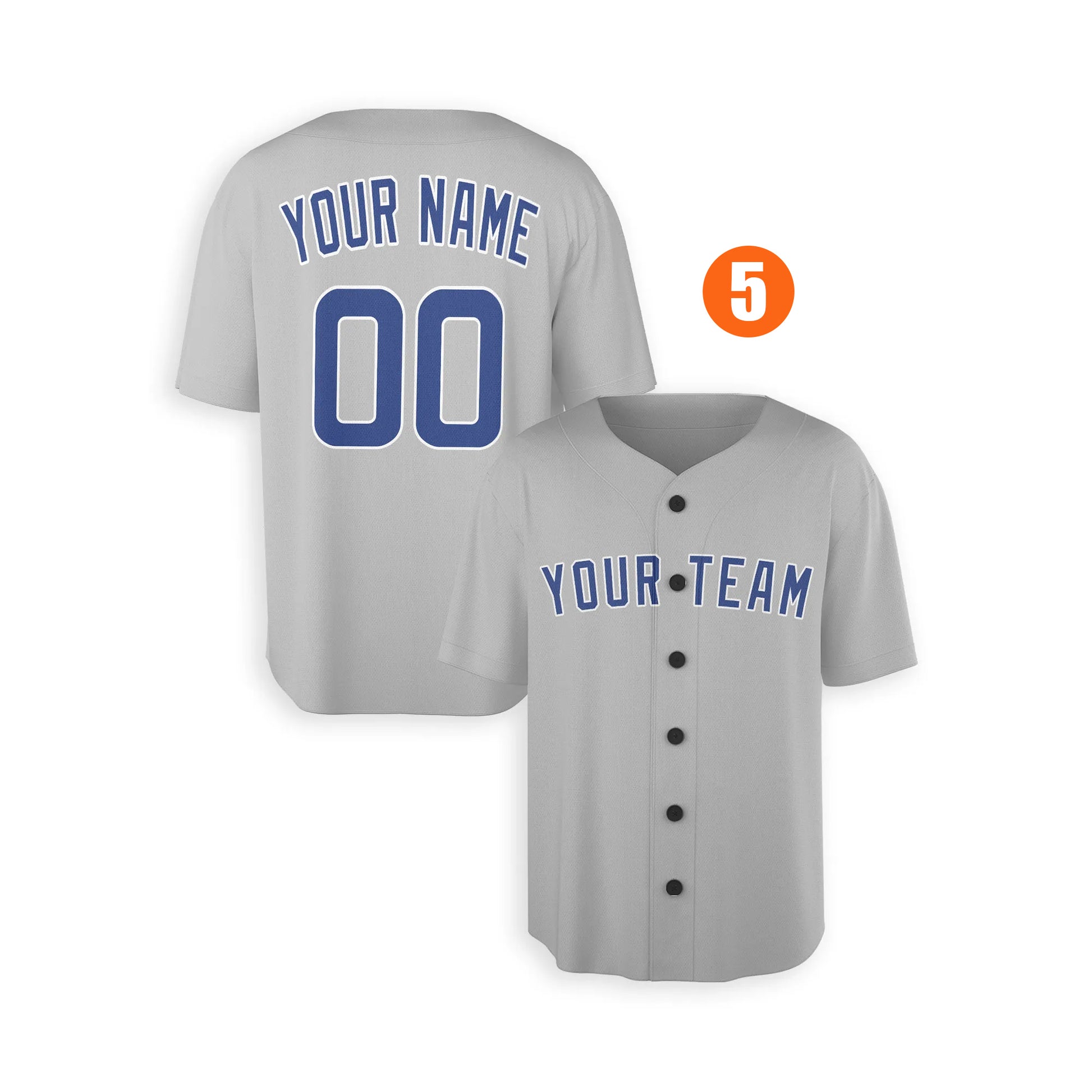 Custom Chicago Cubs Jersey Fan Made, Infant, Toddler, Youth & Adult No Piping 5