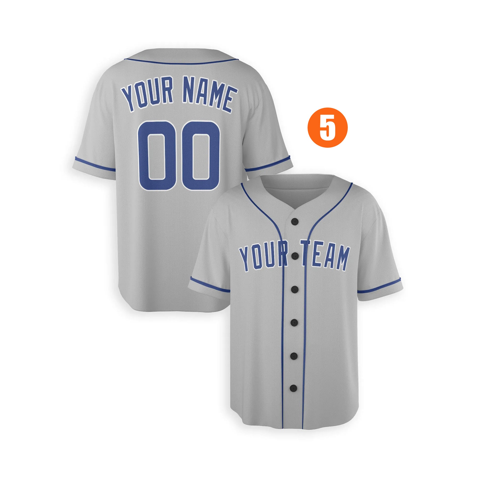 Custom Chicago Cubs Jersey Fan Made, Infant, Toddler, Youth & Adult Piping 5