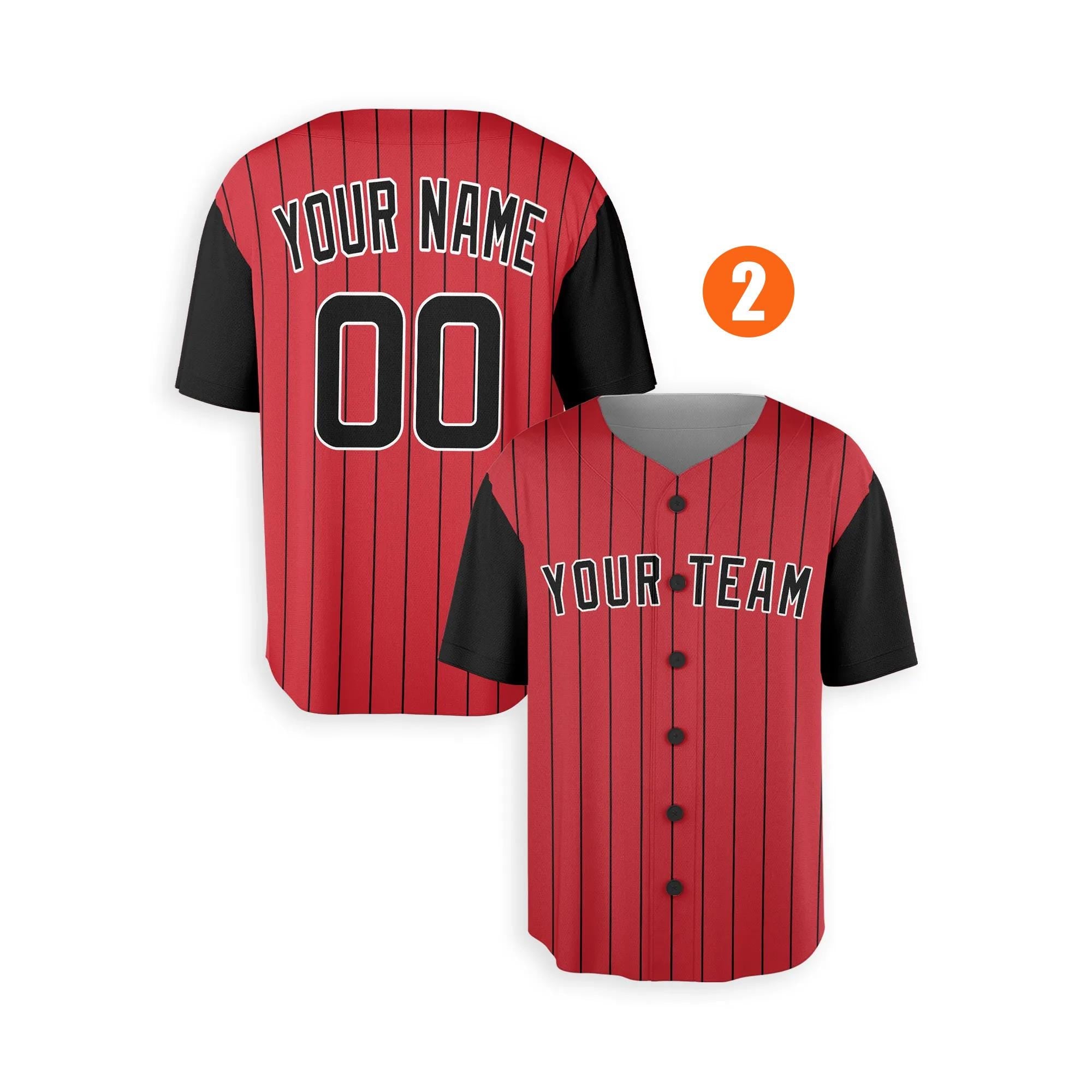 Custom Chicago White Sox Jersey Fan Made, Infant, Toddler, Youth & Adult No Piping Color 2