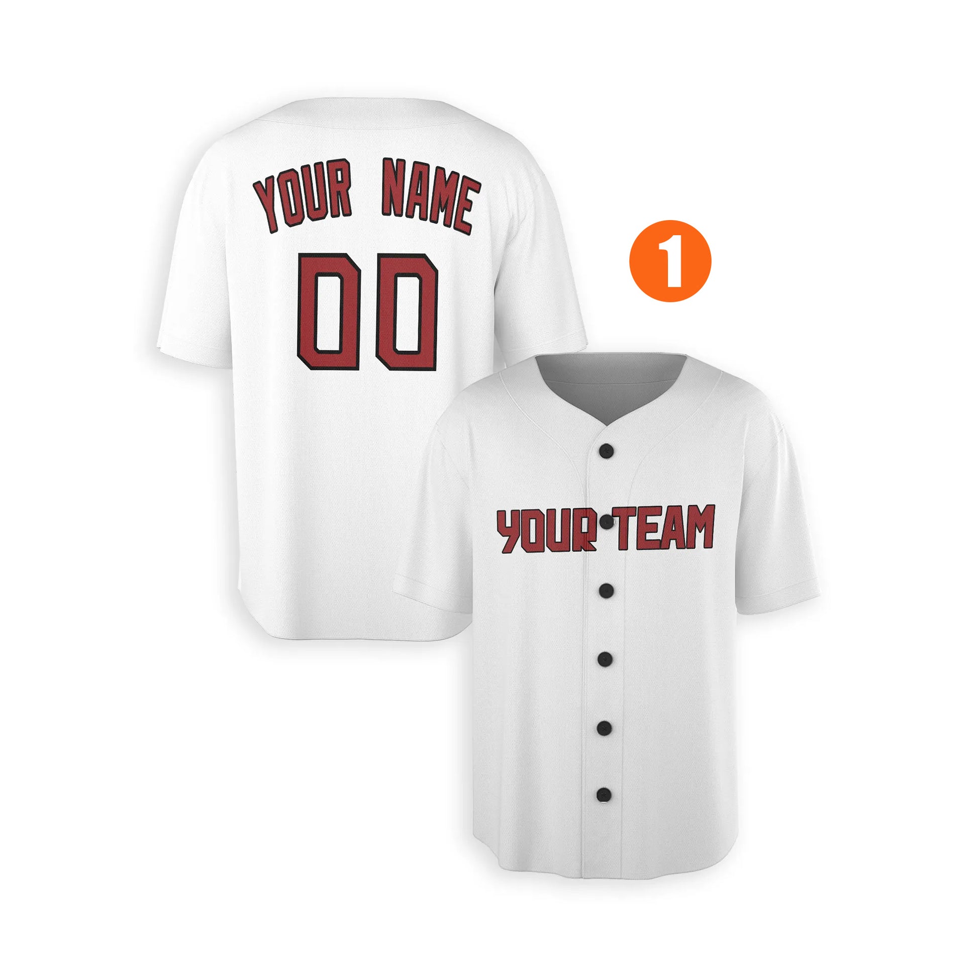 Custom Cleveland Guardians Jersey Fan Made, Infant, Toddler, Youth & Adult No Piping 1