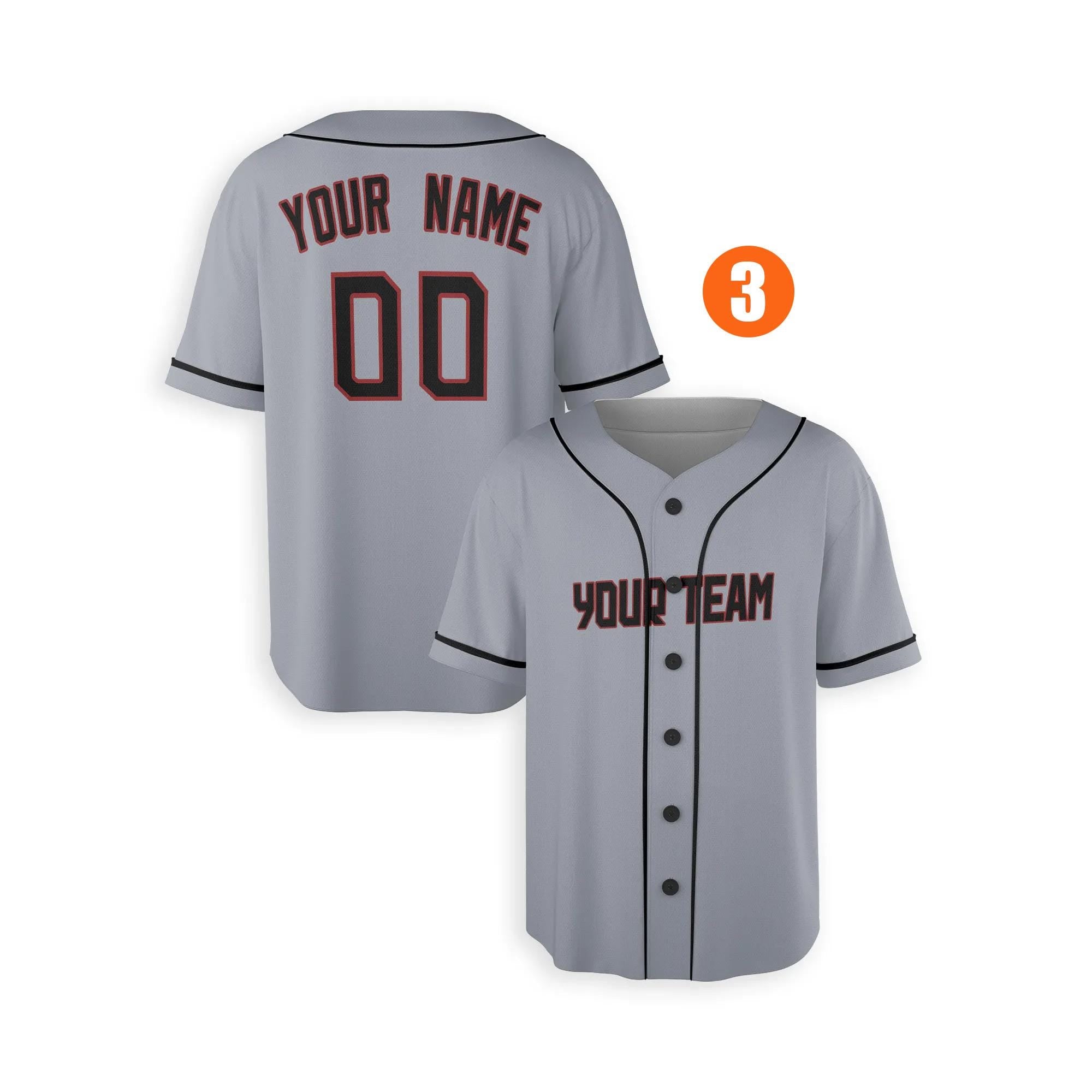 Custom Cleveland Guardians Jersey Fan Made, Infant, Toddler, Youth & Adult Piping 3