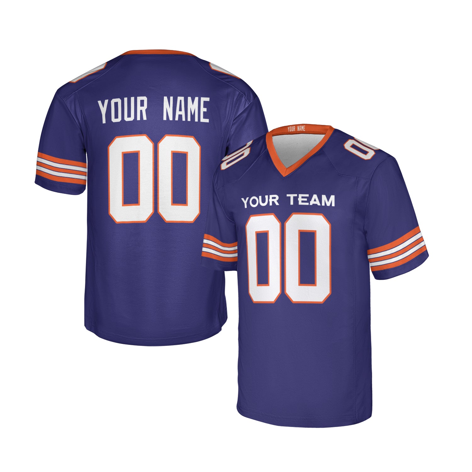Custom Denver Broncos Jersey – Team Name, Name & Number – Fan Made Color 6