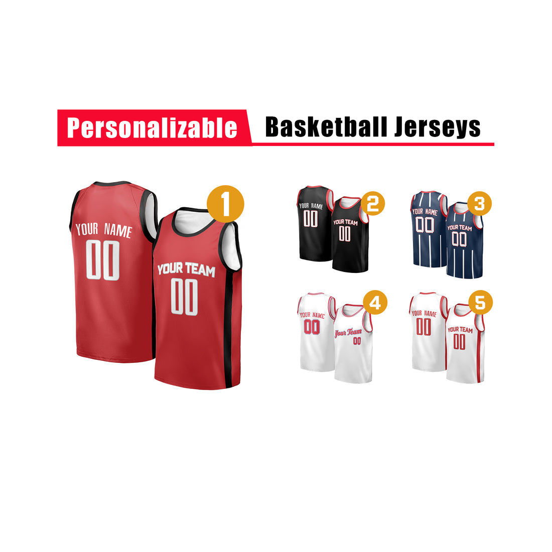 Custom Houston Rockets Jersey Fan Made, Toddler, Youth & Adult
