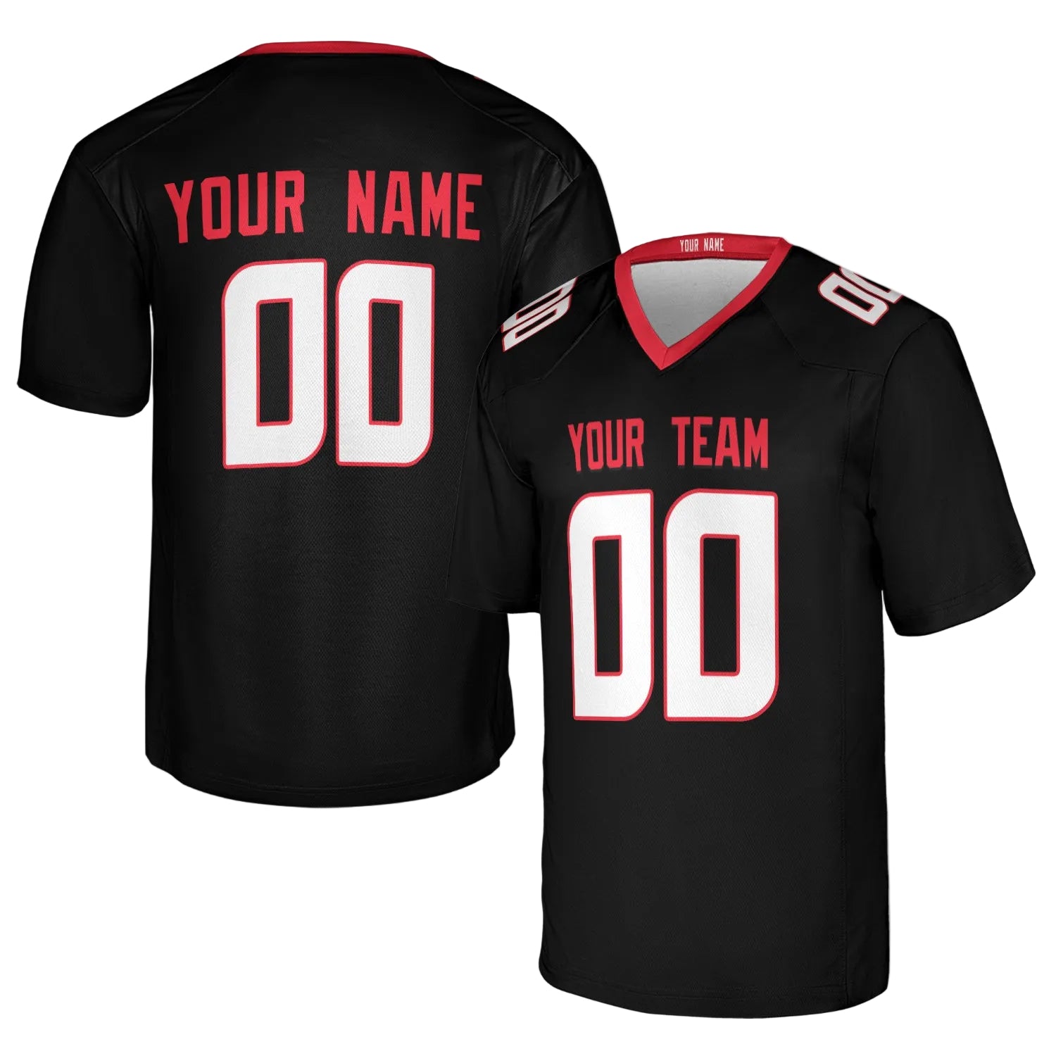 Custom Houston Texans Jersey – Team Name, Name & Number – Fan Made Color 1