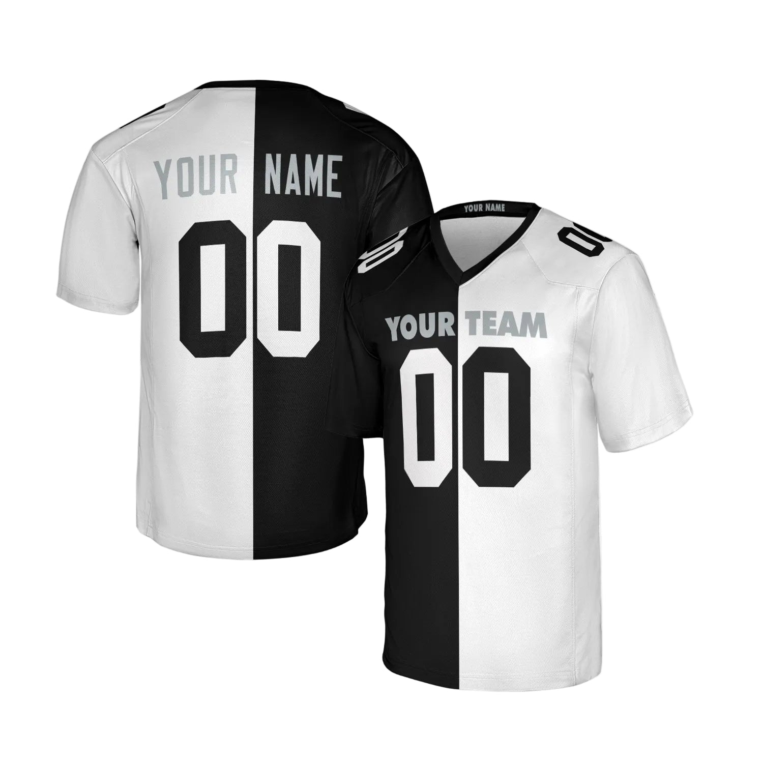 Custom Las Vegas Raiders Jersey – Team Name, Name & Number – Fan Made Color 4