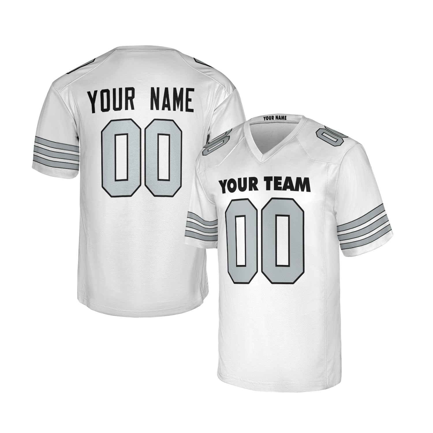 Custom Las Vegas Raiders Jersey – Team Name, Name & Number – Fan Made Color 5