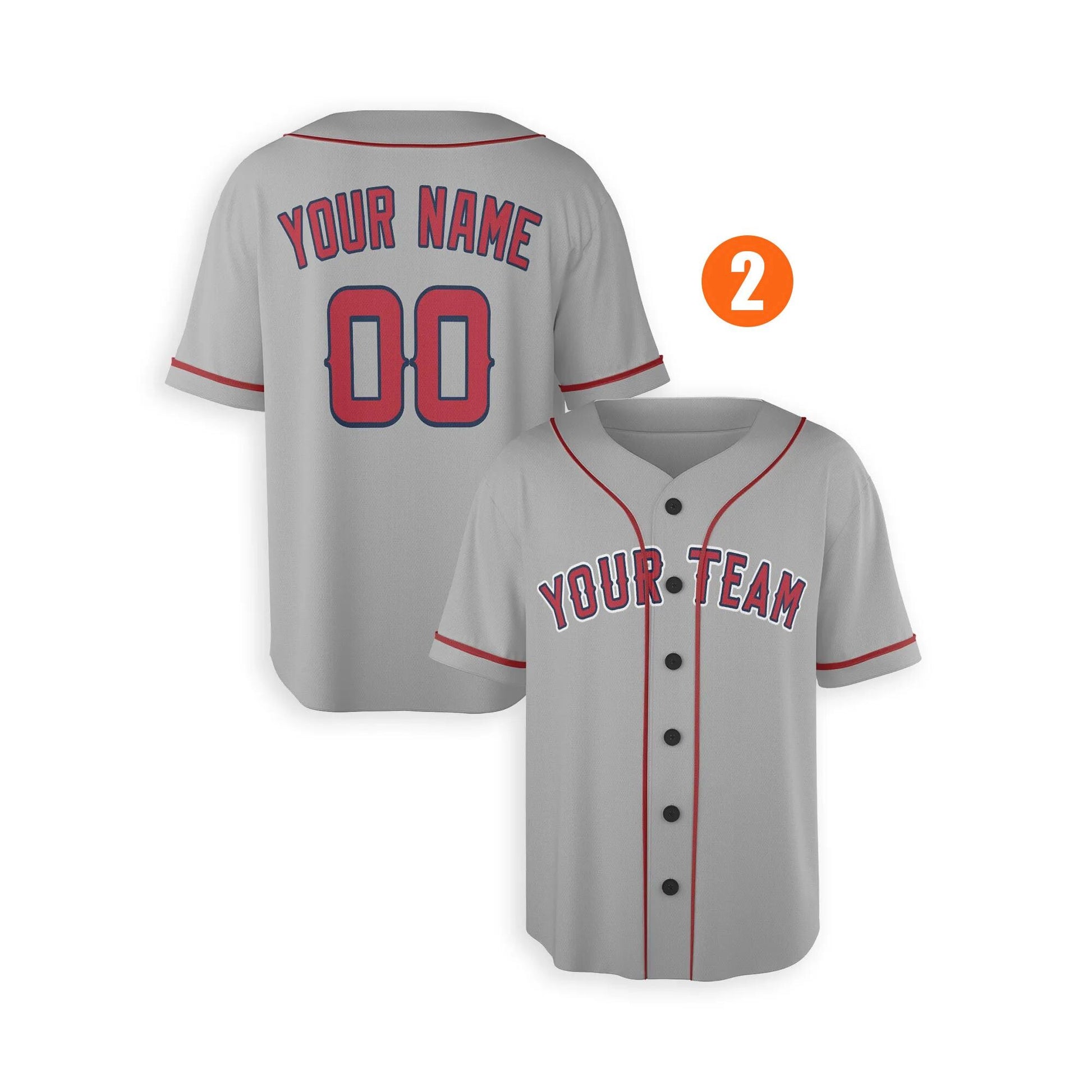 Custom Los Angeles Angels Jersey Fan Made, Infant, Toddler, Youth & Adult Piping 2
