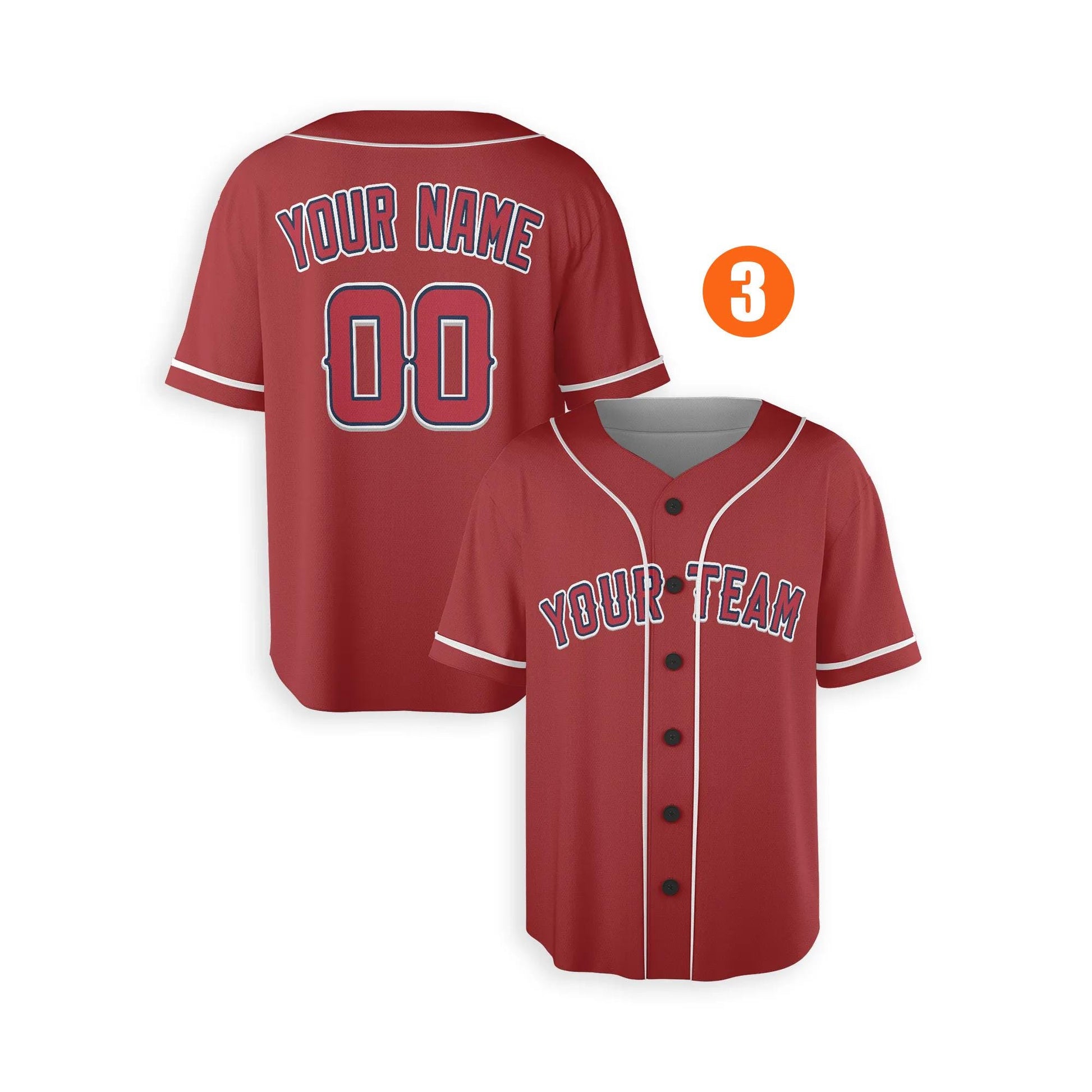 Custom Los Angeles Angels Jersey Fan Made, Infant, Toddler, Youth & Adult Piping 3