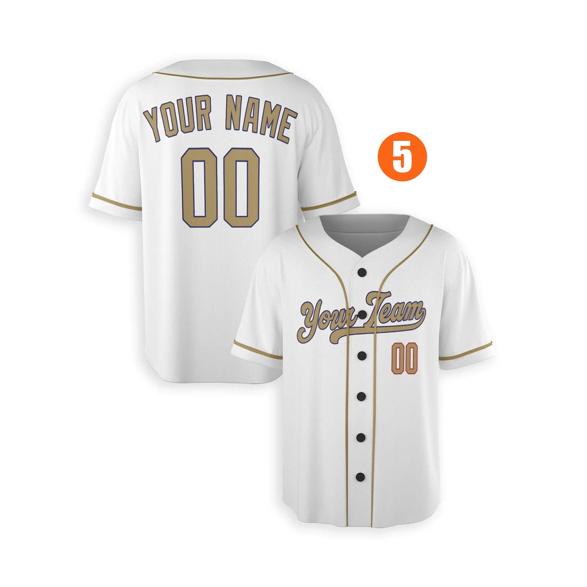 Custom Los Angeles Dodgers Jersey Fan Made, Infant, Toddler, Youth & Adult Piping 5