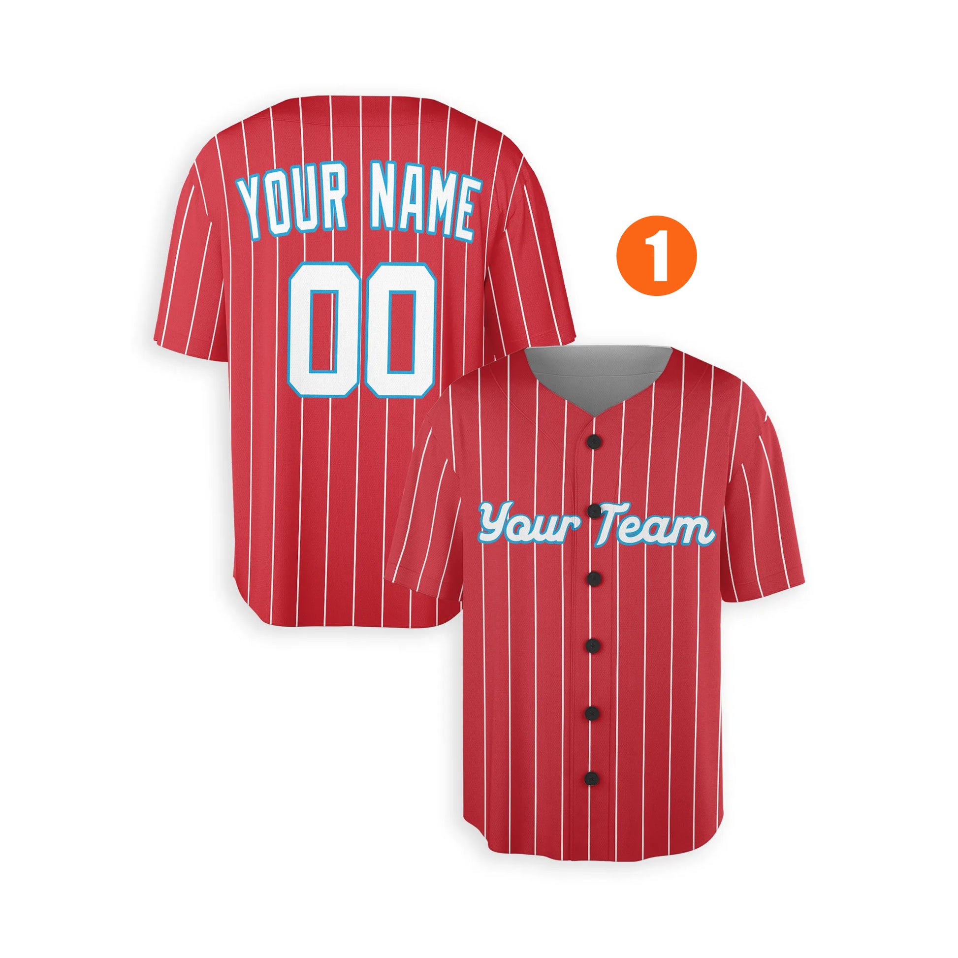 Custom Miami Marlins Jersey Fan Made, Infant, Toddler, Youth & Adult No Piping 1