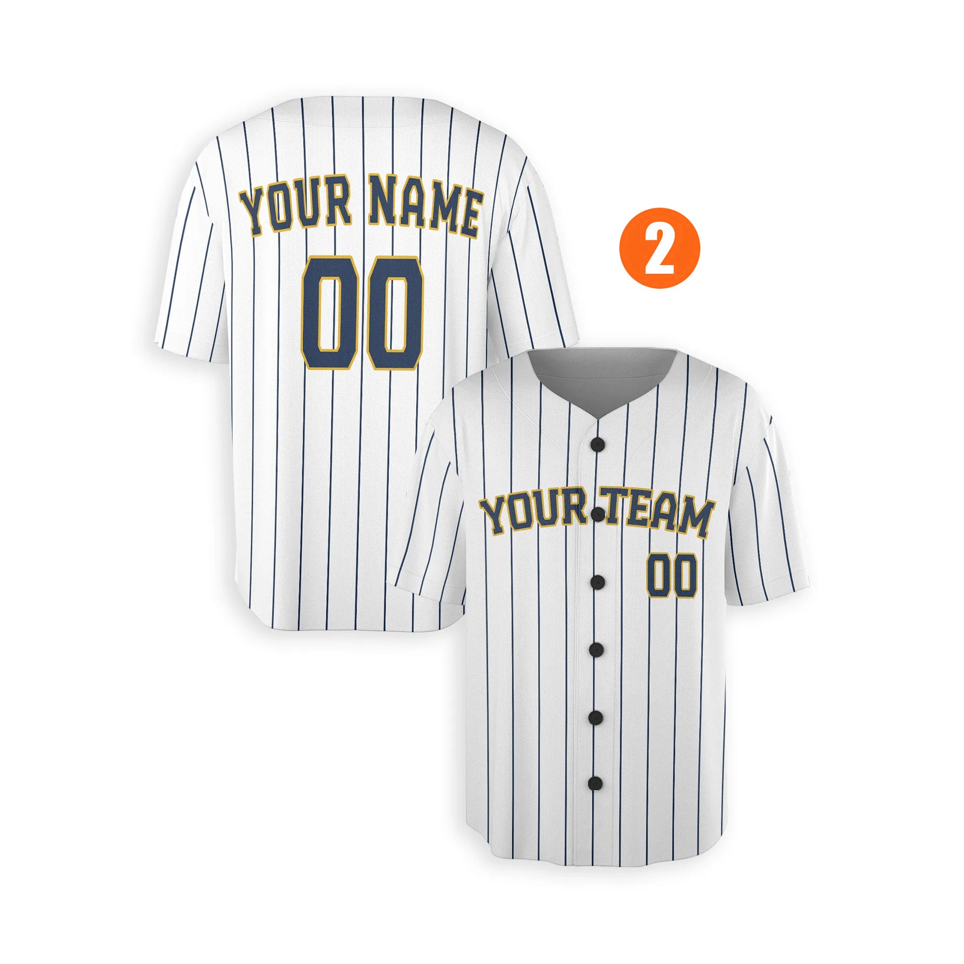 Custom Milwaukee Brewers Jersey Fan Made, Infant, Toddler, Youth & Adult No Piping 2