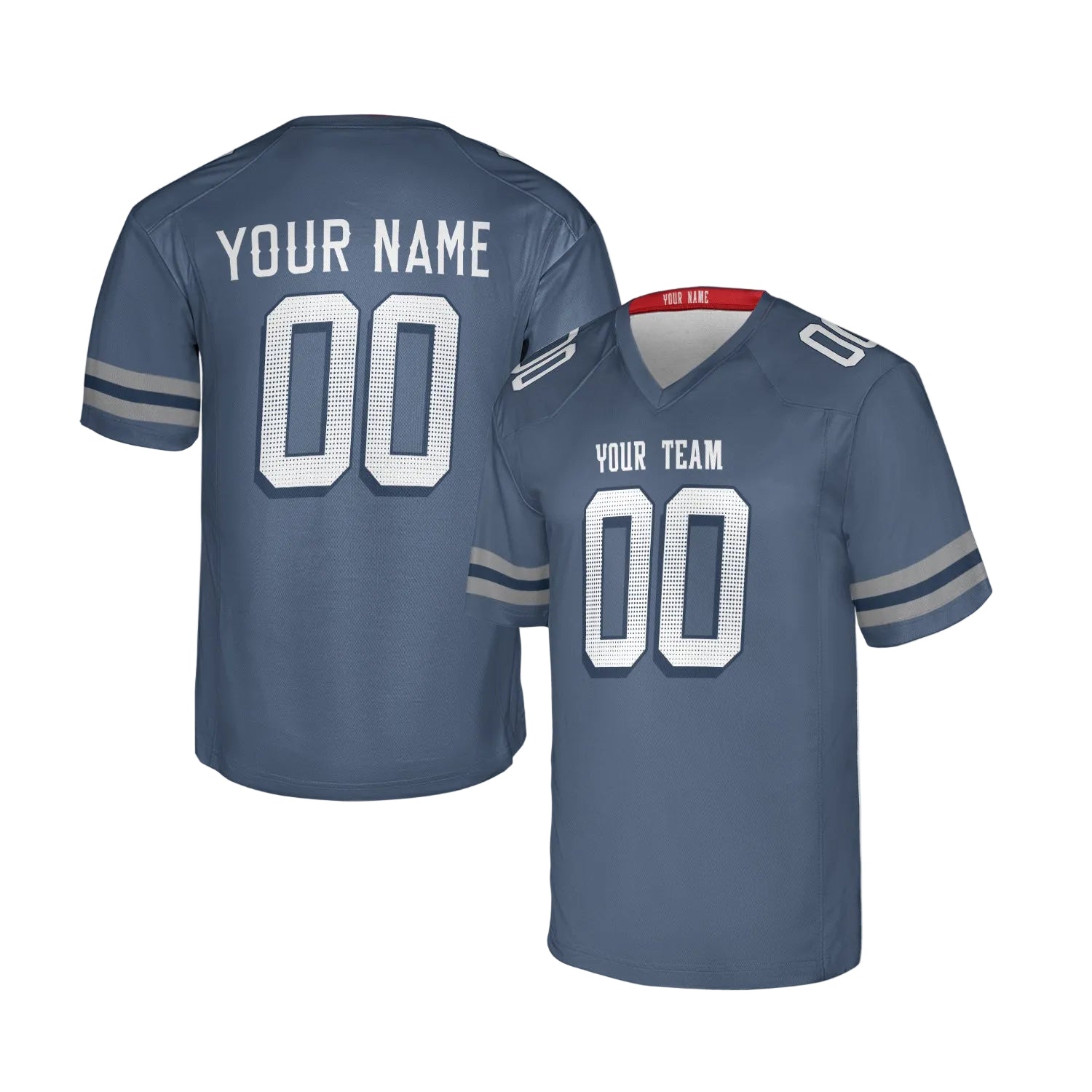 Custom New England Patriots Jersey – Team Name, Name & Number – Fan Made Color 1