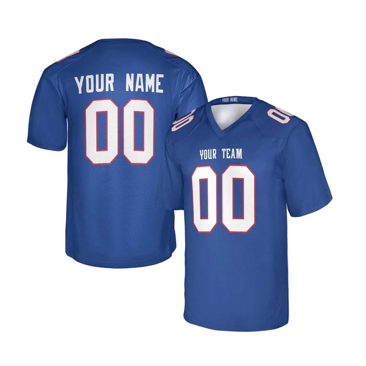 Custom New England Patriots Jersey – Team Name, Name & Number – Fan Made Color 2