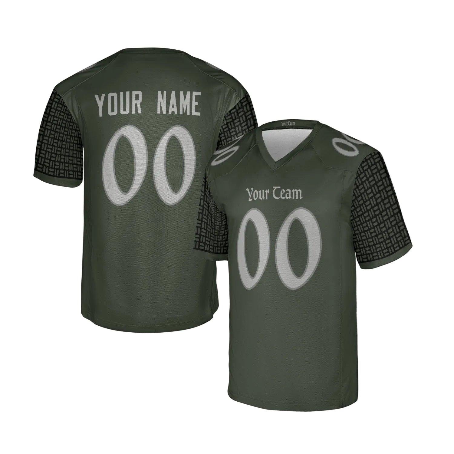 Custom New York Jets Jersey – Team Name, Name & Number – Fan Made Color 1