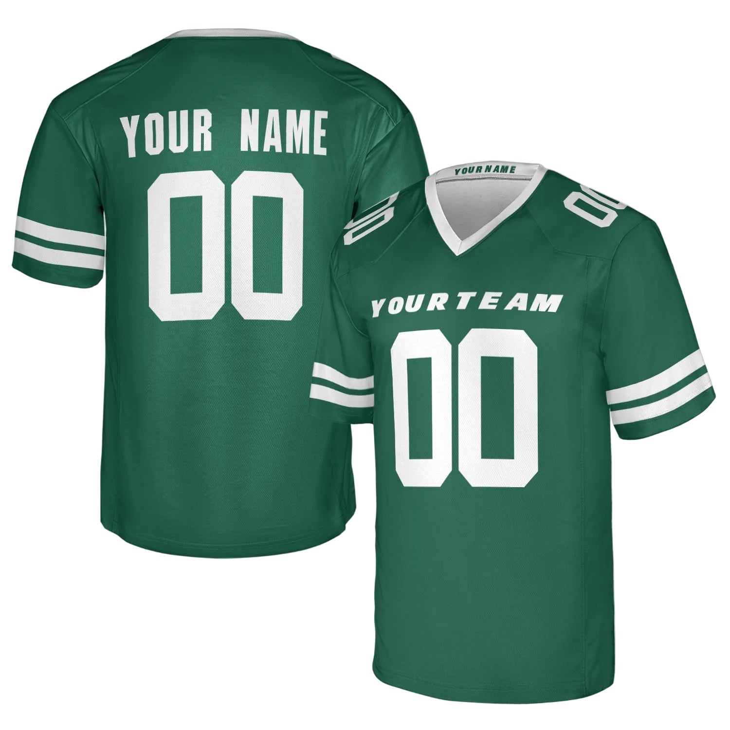 Custom New York Jets Jersey – Team Name, Name & Number – Fan Made Color 4