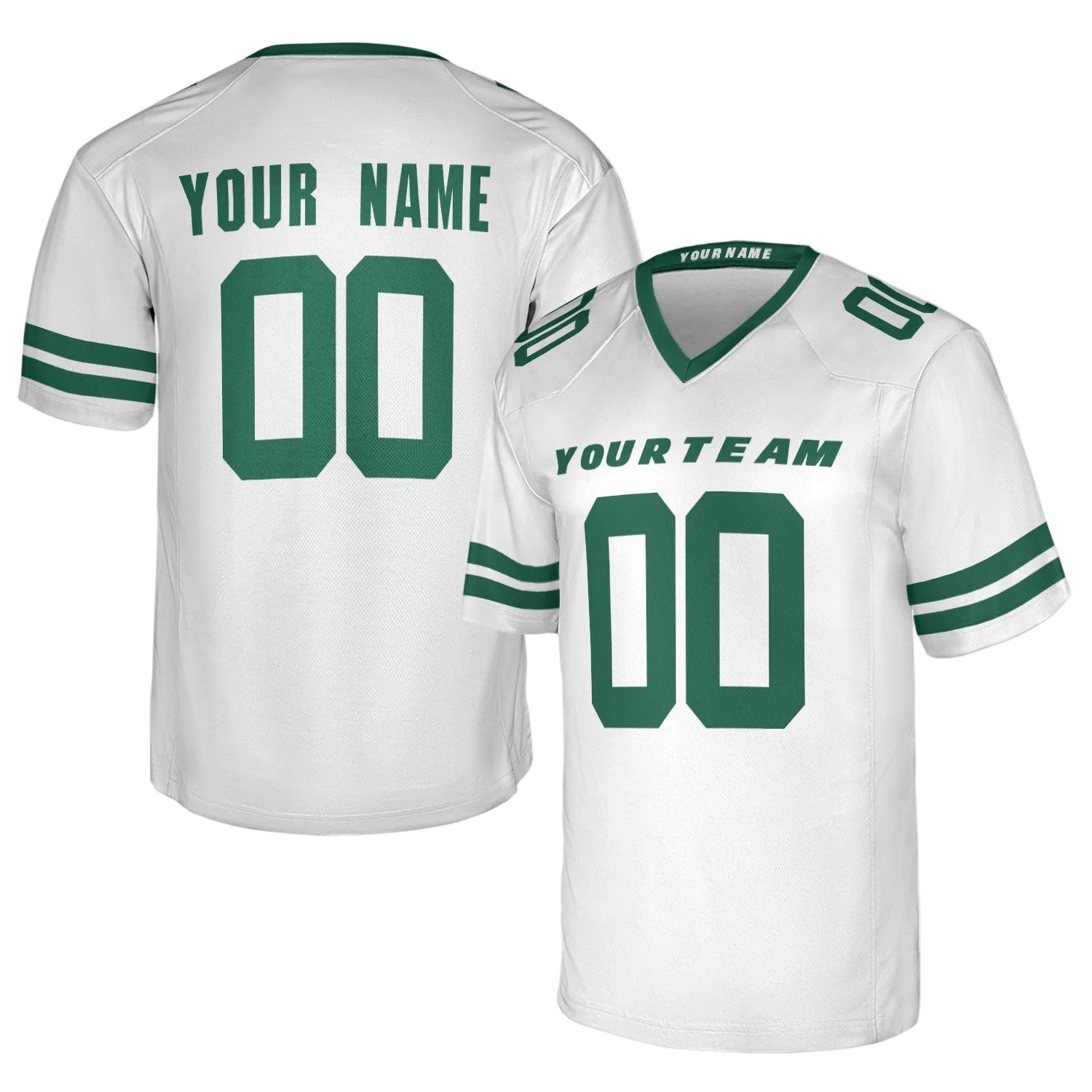 Custom New York Jets Jersey – Team Name, Name & Number – Fan Made Color 5