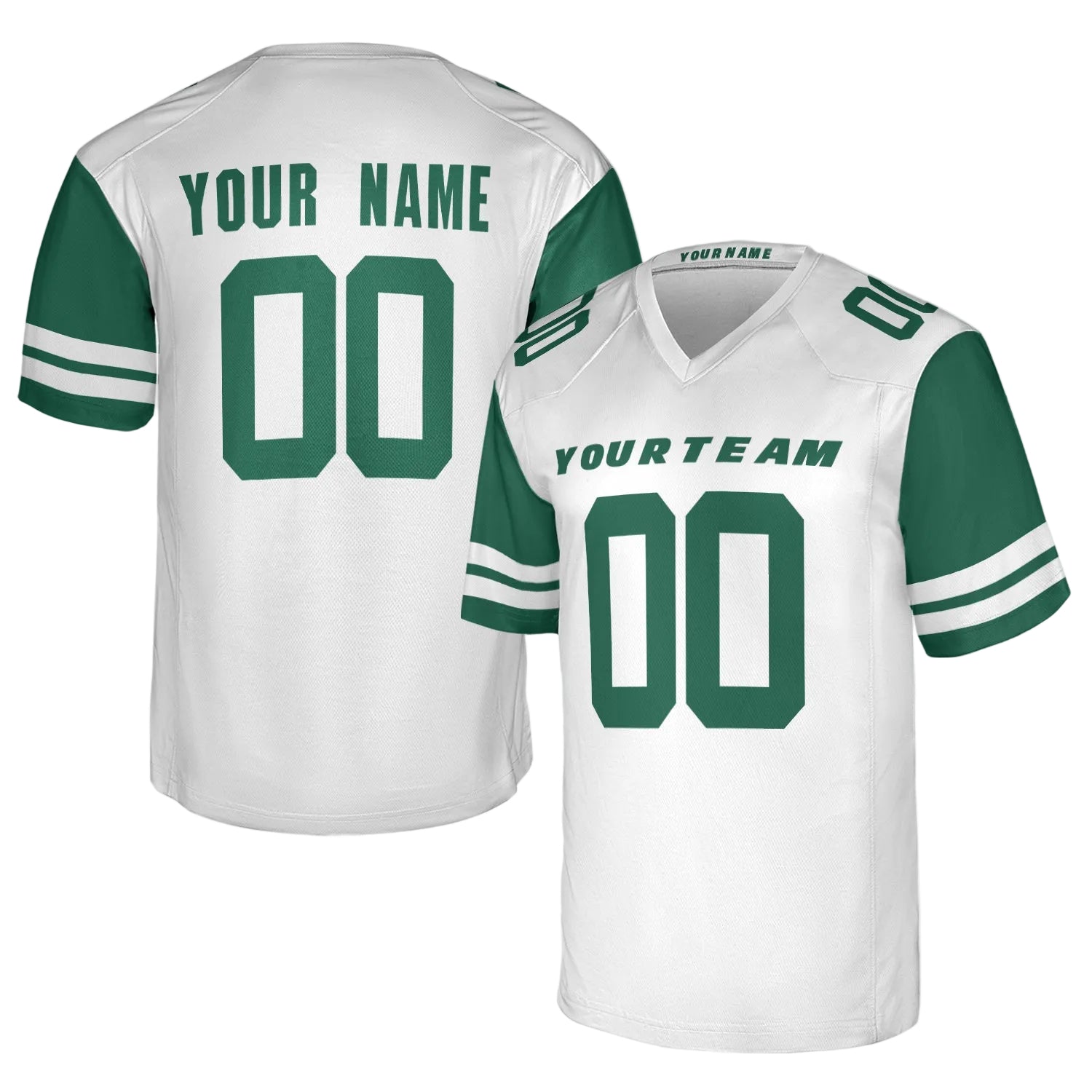 Custom New York Jets Jersey – Team Name, Name & Number – Fan Made Color 7