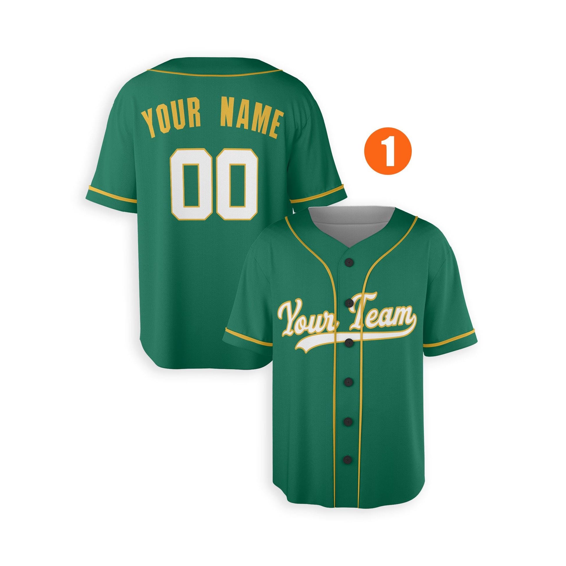 Custom Oakland Athletics Jersey Fan Made, Infant, Toddler, Youth & Adult Piping 1