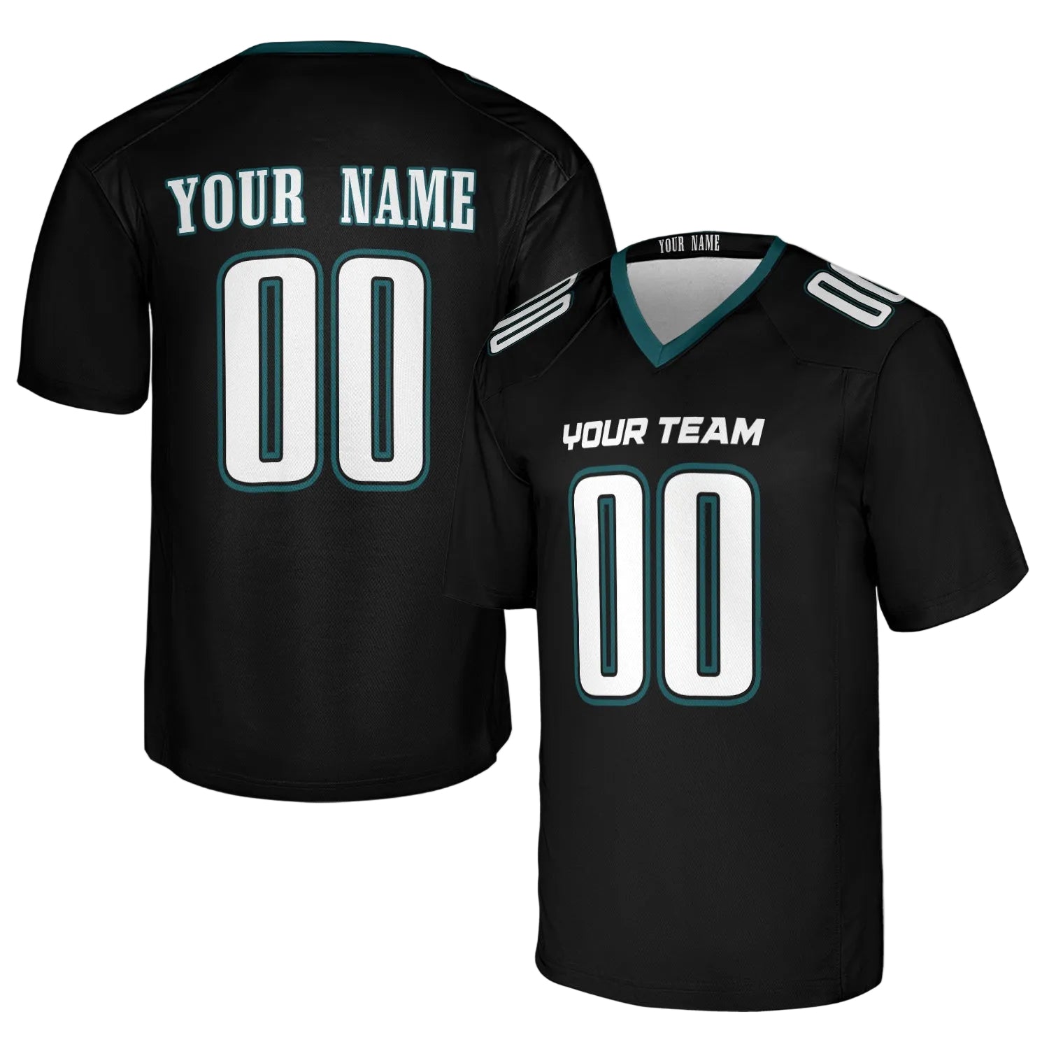 Custom Philadelphia Eagles Jersey – Team Name, Name & Number – Fan Made Color 4