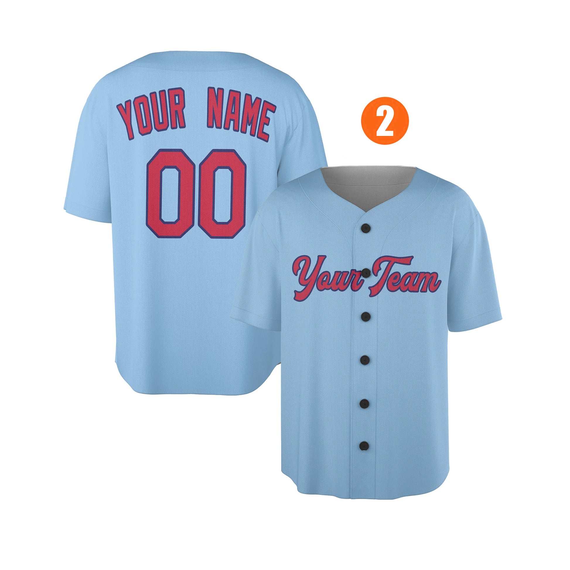 Custom St. Louis Cardinals Jersey Fan Made, Infant, Toddler, Youth & Adult No Piping 2