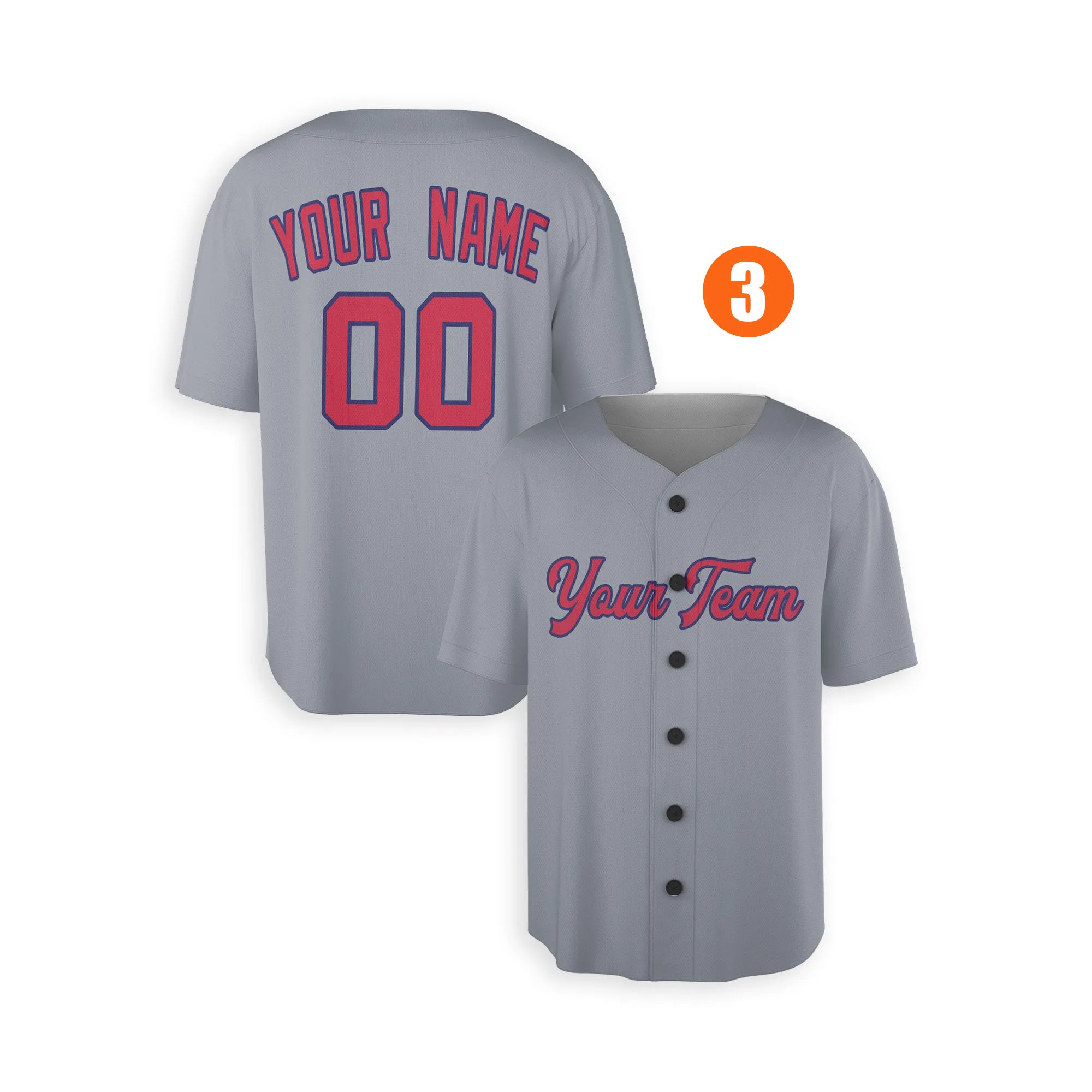 Custom St. Louis Cardinals Jersey Fan Made, Infant, Toddler, Youth & Adult No Piping 3