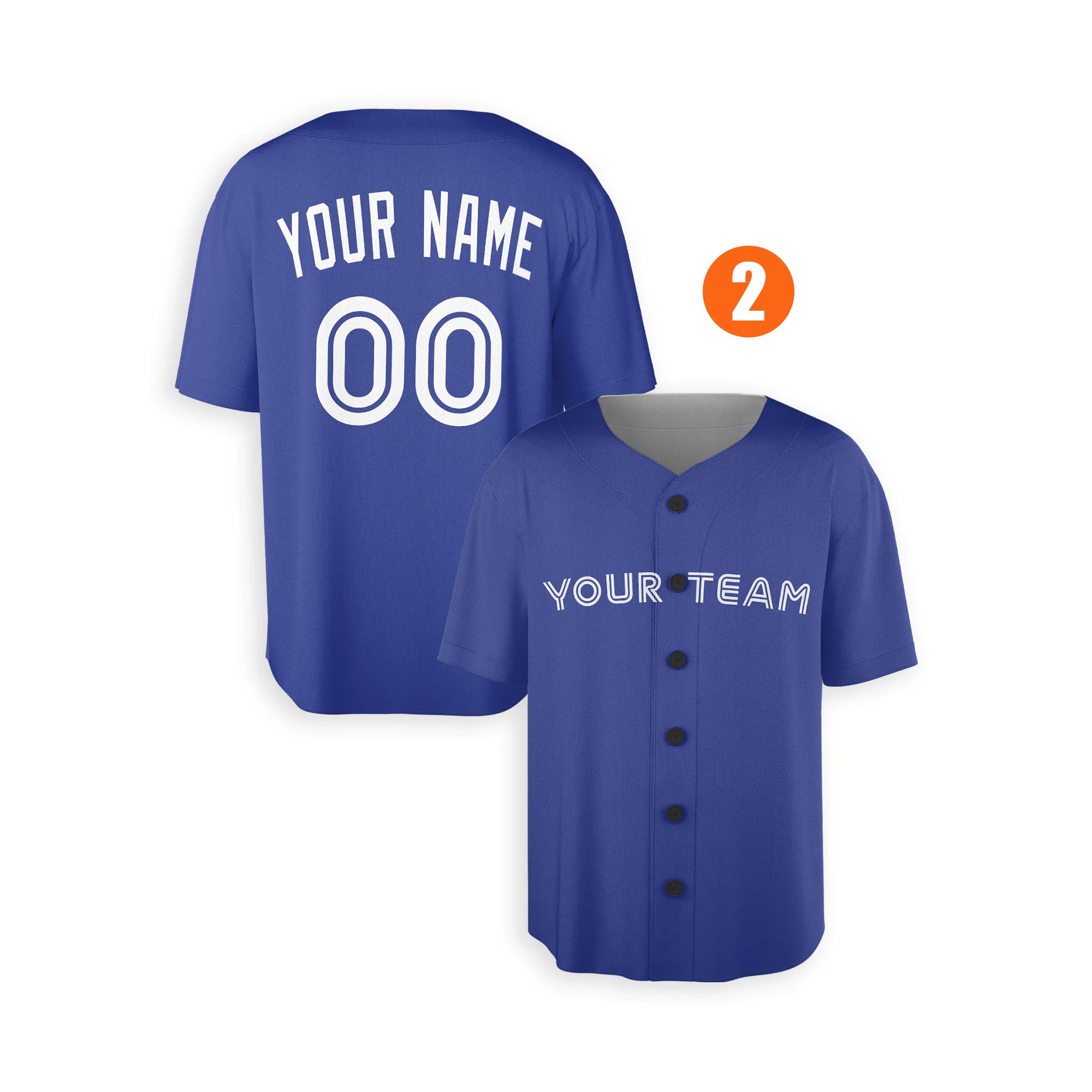 Custom Toronto Blue Jays Jersey Fan Made, Infant, Toddler, Youth & Adult No Piping 2