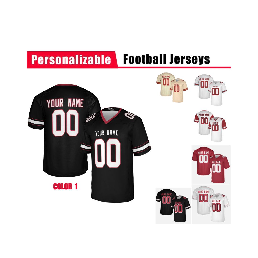 Personalized Arizona Cardinals Jersey – Team Name, Name & Number – Fan Made