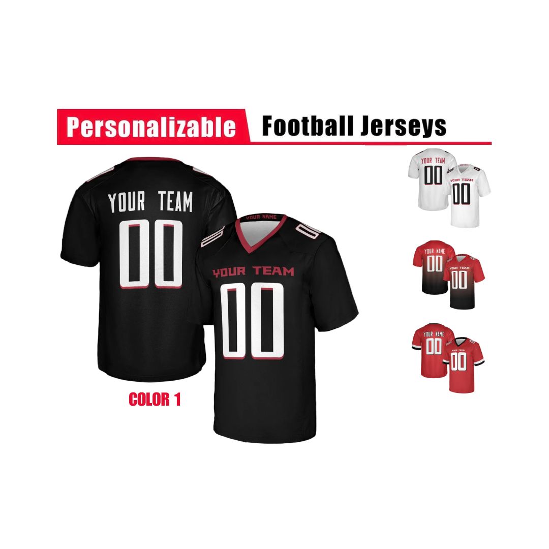 Personalized Atlanta Falcons Jersey – Team Name, Name & Number – Fan Made