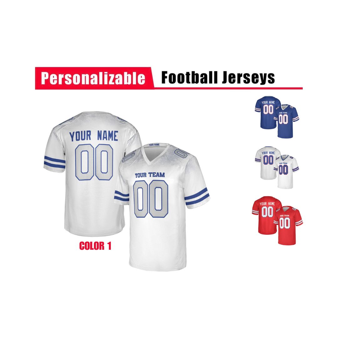 Personalized Buffalo Bills Jersey – Team Name, Name & Number – Fan Made
