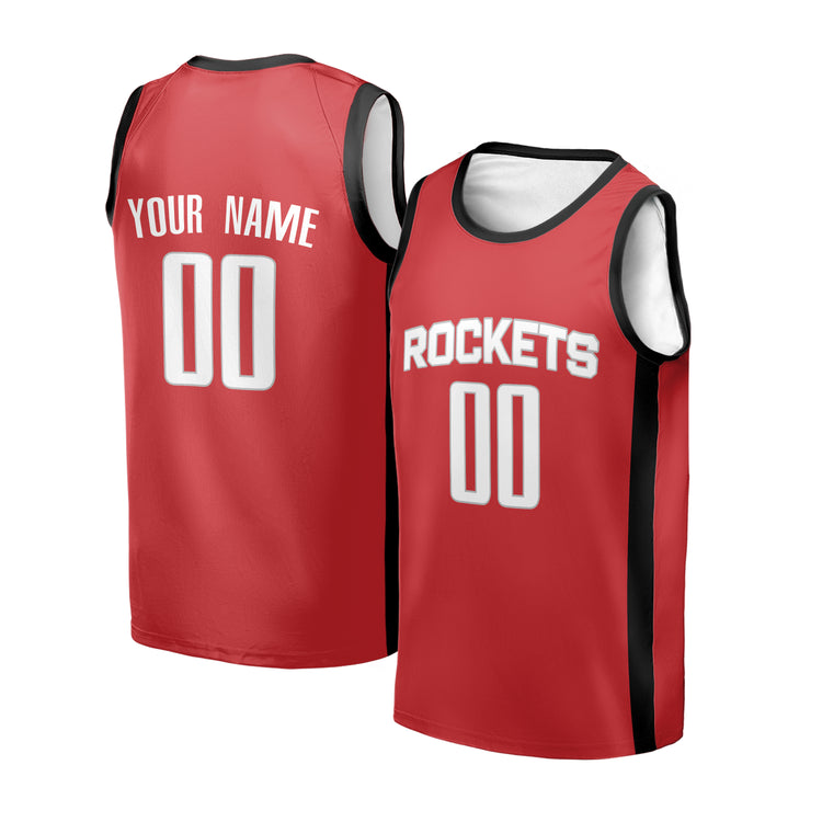 Personalized Houston Rockets Jersey Fan Made, Toddler, Youth & Adult Team Name
