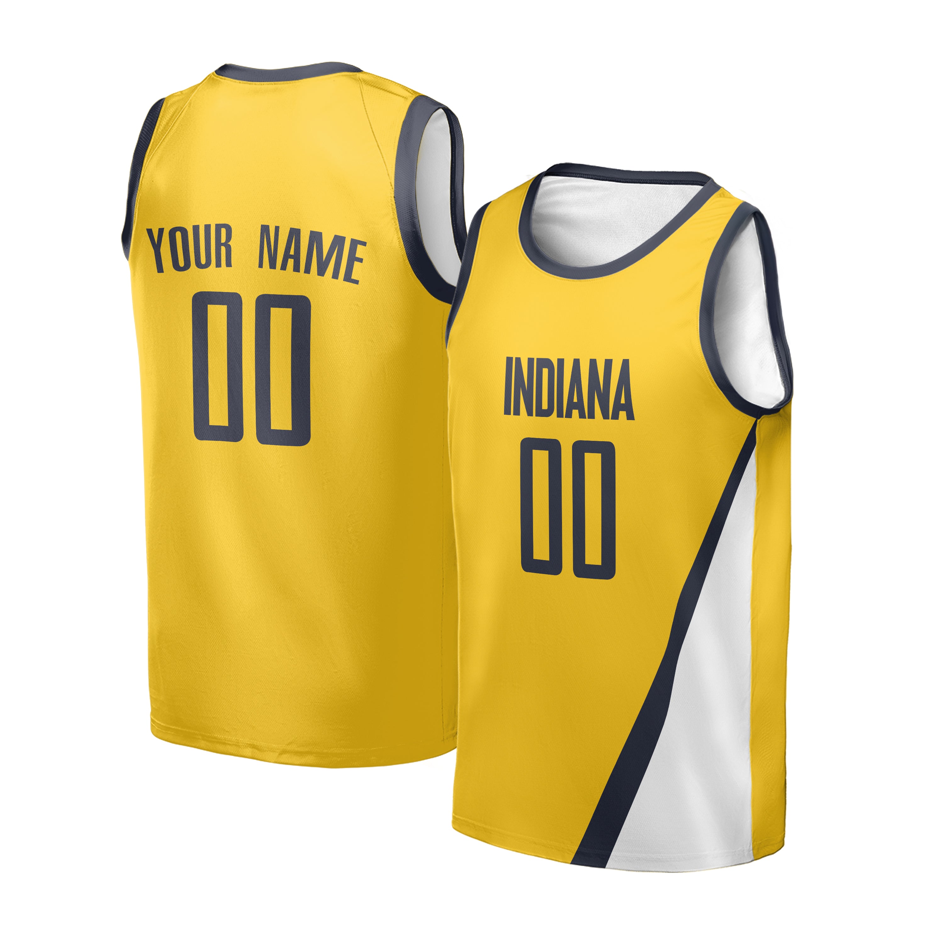 Personalized Indiana Pacers Jersey Fan Made, Toddler, Youth & Adult Team Name
