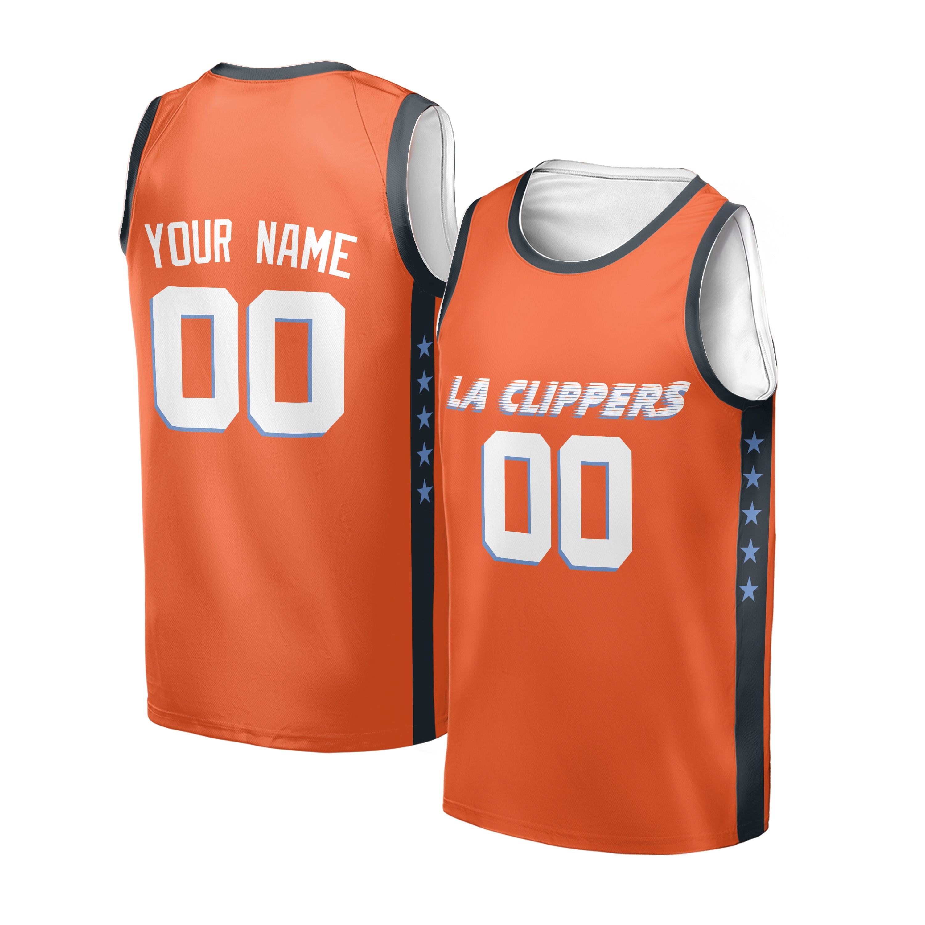 Personalized LA Clippers Jersey Fan Made, Toddler, Youth & Adult Team Name