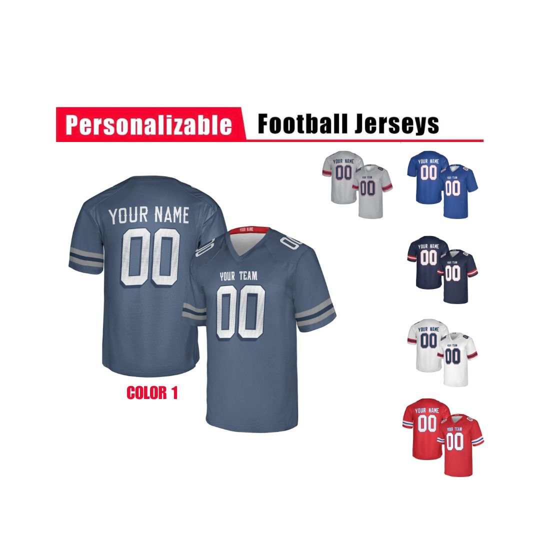 Personalized New England Patriots Jersey – Team Name, Name & Number – Fan Made