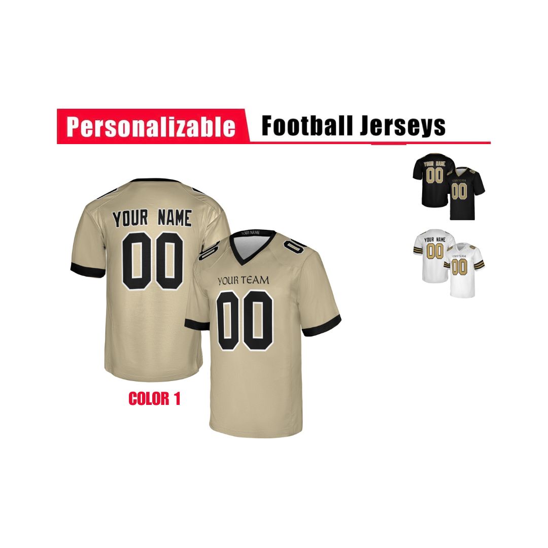 Personalized New Orleans Saints Jersey – Team Name, Name & Number – Fan Made