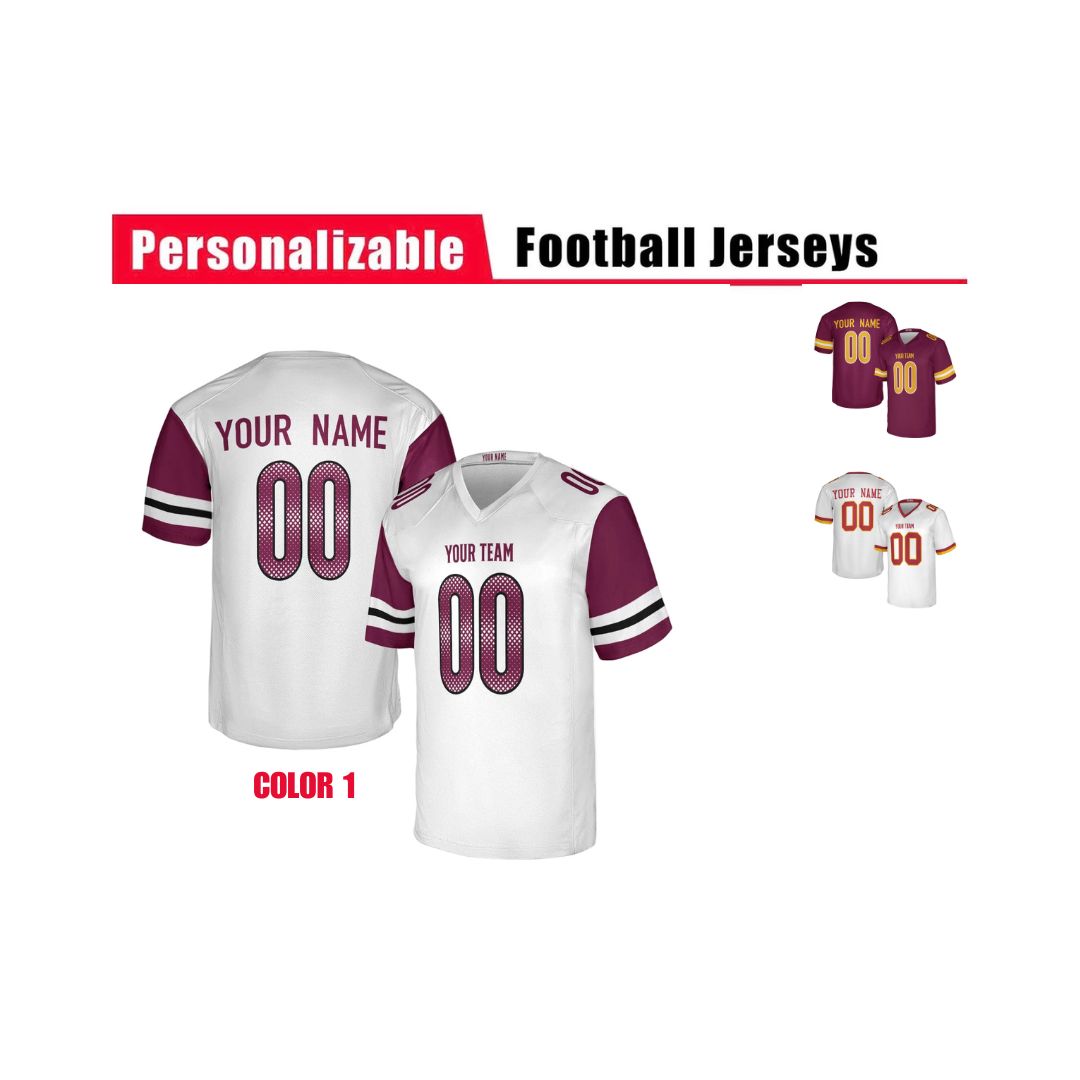 Personalized Washington Commanders Jersey – Team Name, Name & Number – Fan Made