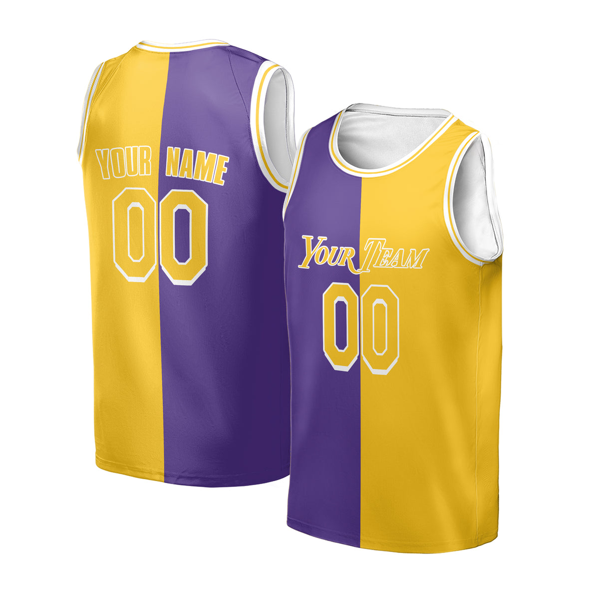 Personalized Los Angeles Lakers Jersey Fan Made, Toddler, Youth & Adult