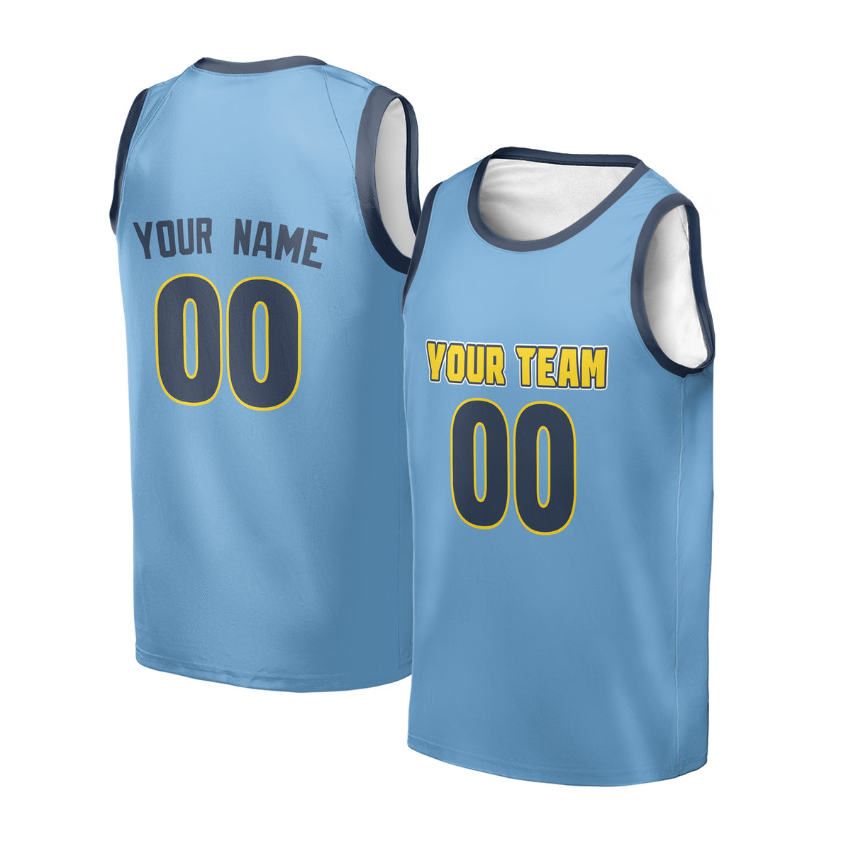 Personalized Denver Nuggets Fan Made, Toddler, Youth & Adult