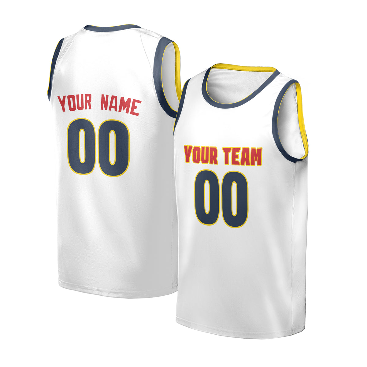 Personalized Denver Nuggets Fan Made, Toddler, Youth & Adult