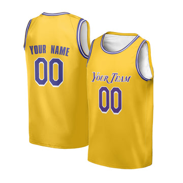 Personalized Los Angeles Lakers Jersey Fan Made, Toddler, Youth & Adult