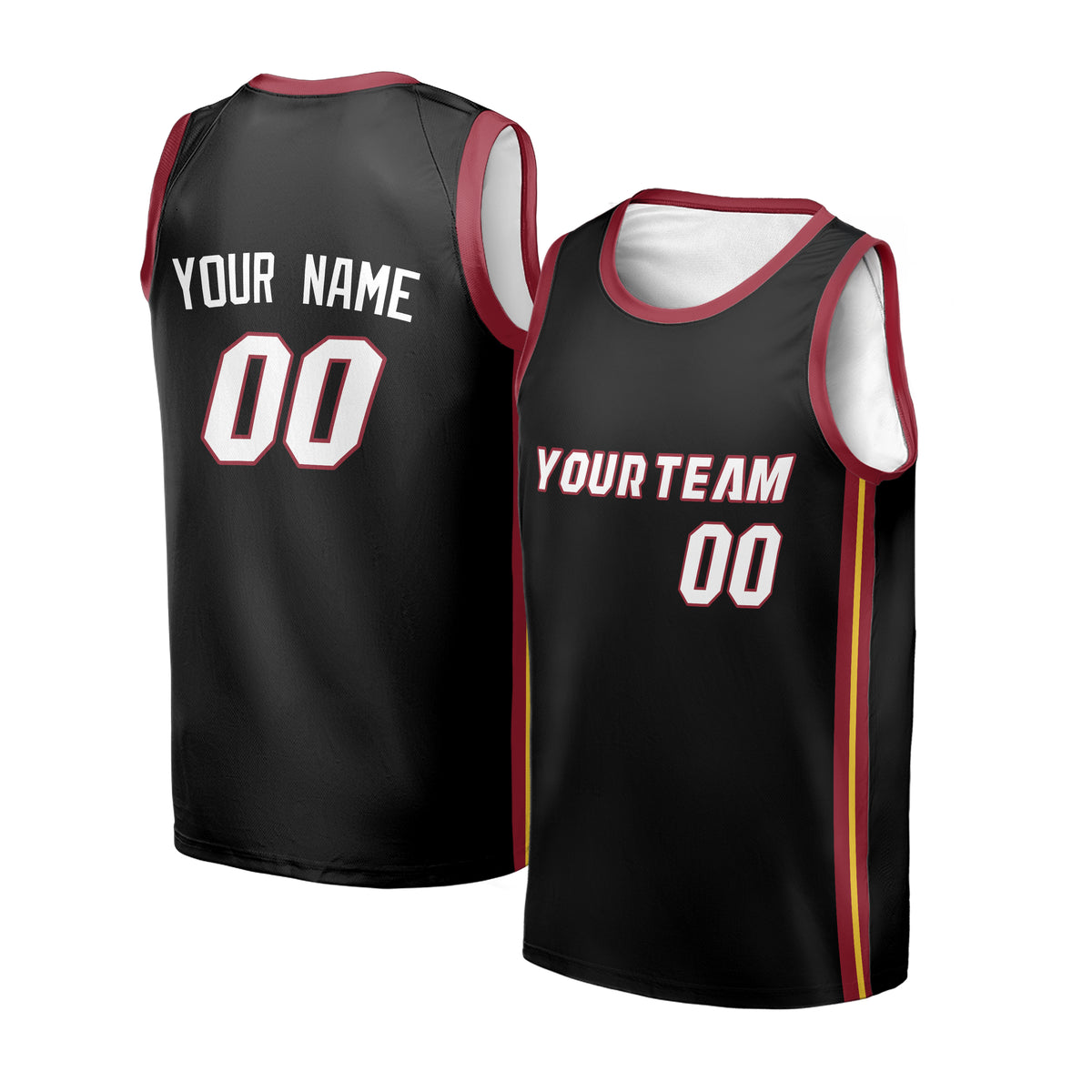 Personalized Miami Heat Jersey Fan Made, Toddler, Youth & Adult