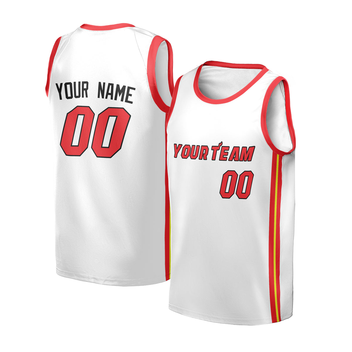 Personalized Miami Heat Jersey Fan Made, Toddler, Youth & Adult