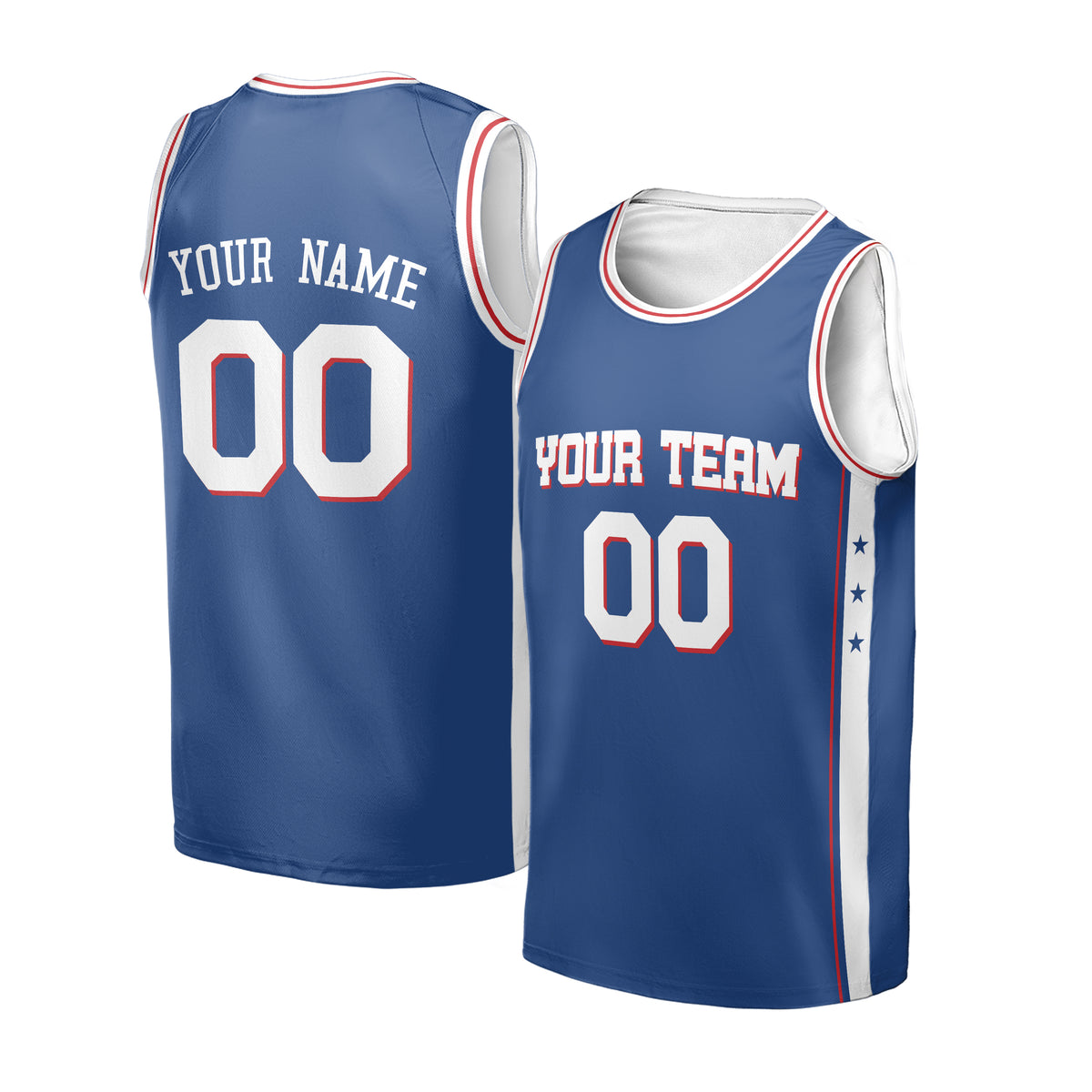Personalized Philadelphia 76ers Fan Made, Toddler, Youth & Adult
