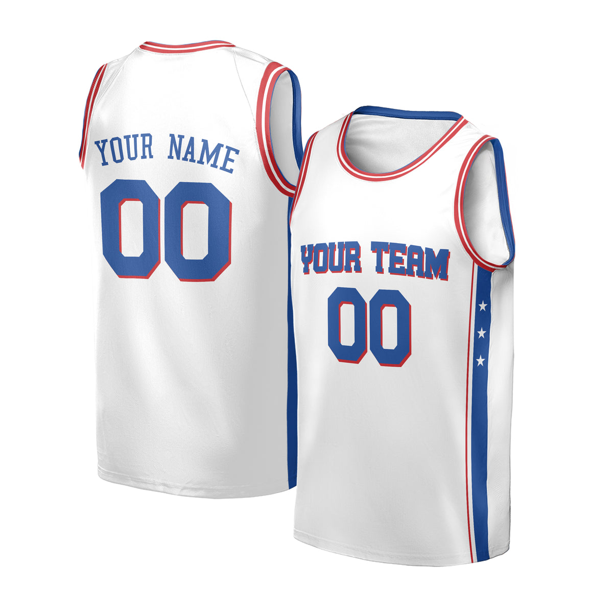 Personalized Philadelphia 76ers Fan Made, Toddler, Youth & Adult