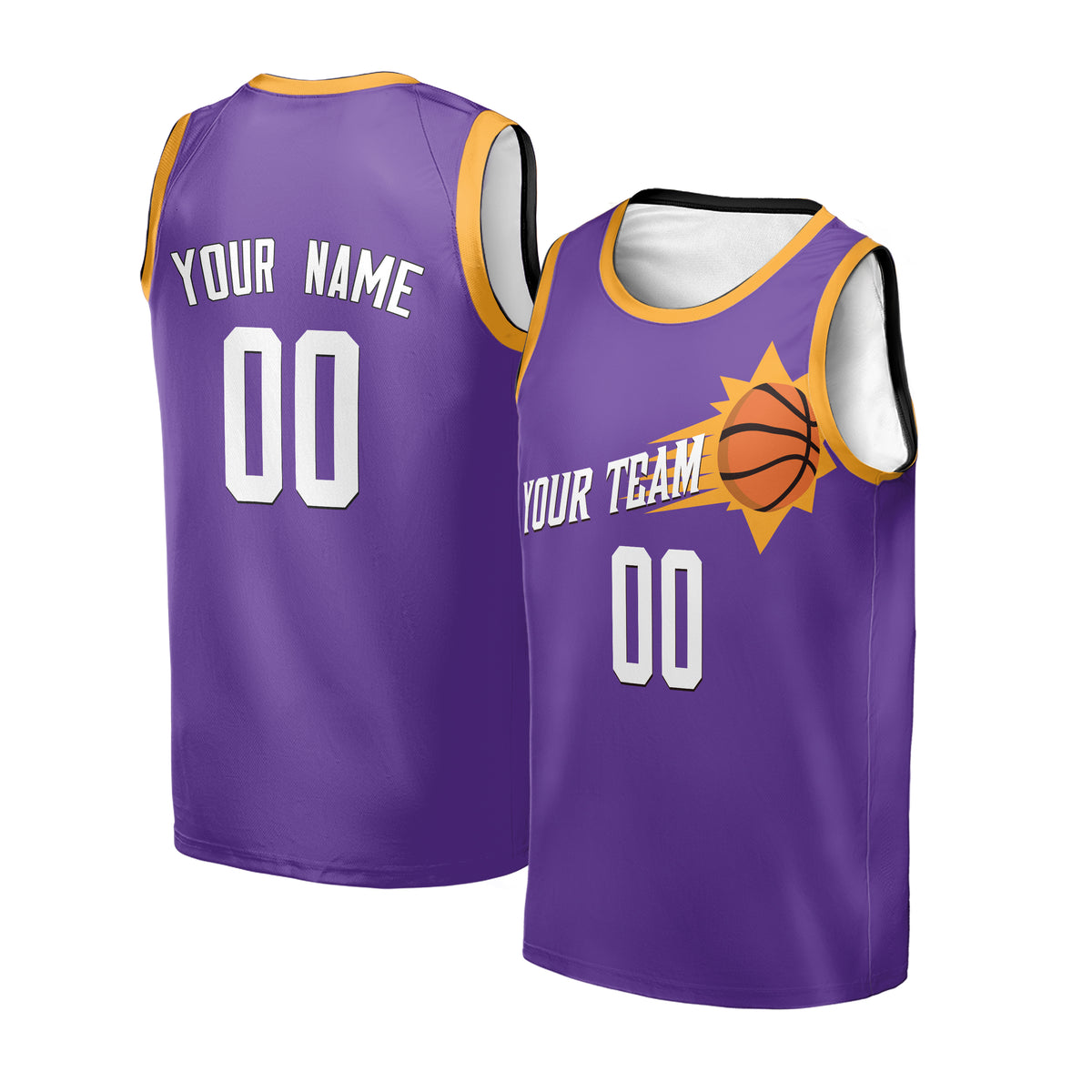 Personalized Phoenix Suns Fan Made, Toddler, Youth & Adult