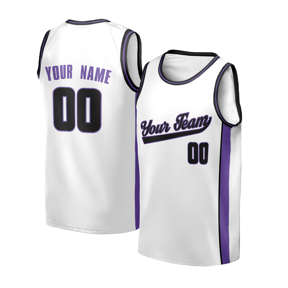 Personalized Sacramento Kings Fan Made, Toddler, Youth & Adult